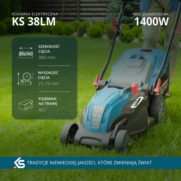 Elektryczna kosiarka KS 38LM