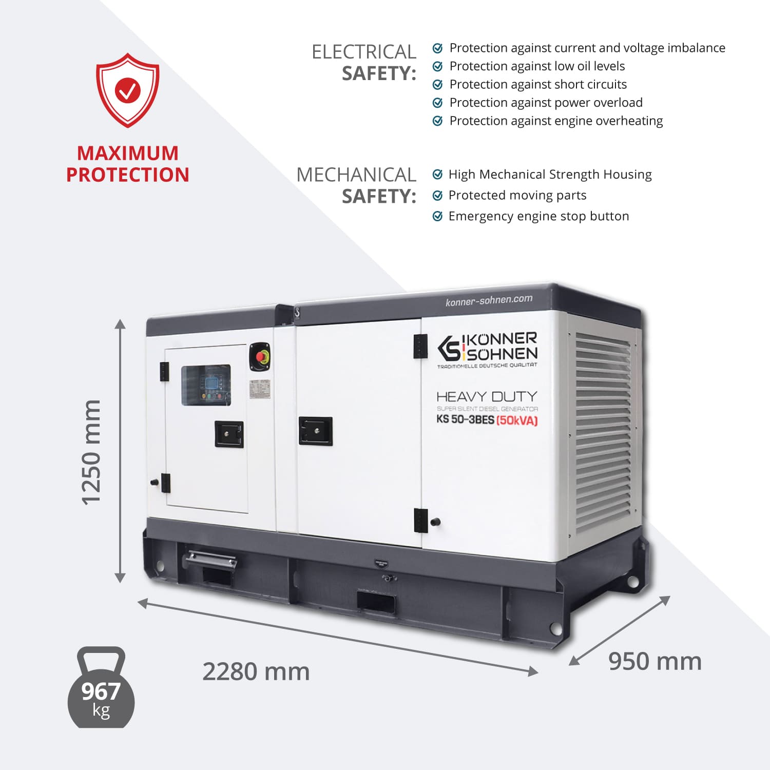 3-fasgenerator KS 50-3BES