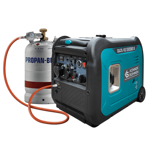 LPG/gasoline inverter generator KS 5500iEG S