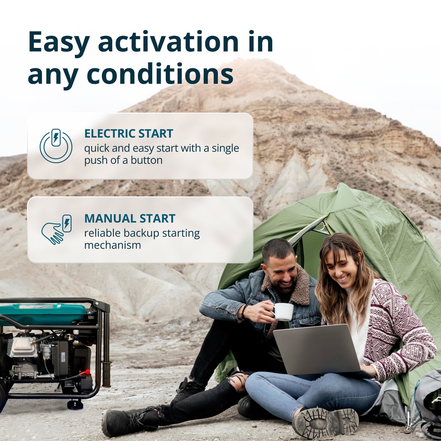 Invertorový benzínový generátor KS 6500iE