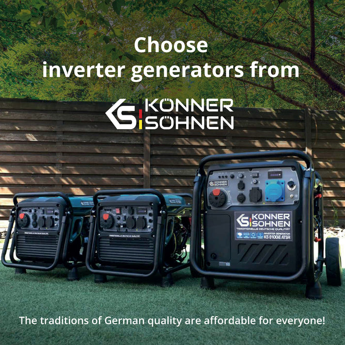 Inverter Generátor KS 8100iE 1/3 ATSR