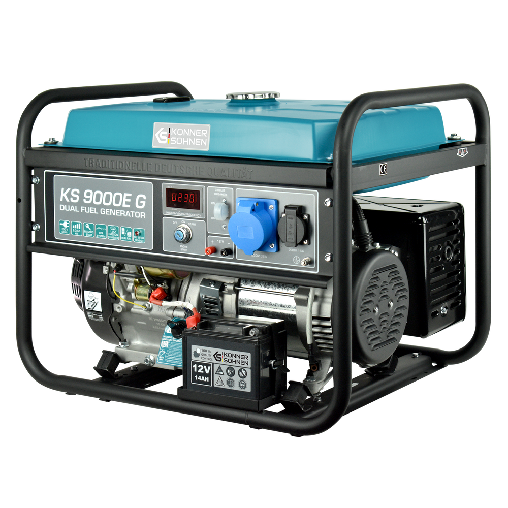 Генератор LPG/Бензин «Könner & Söhnen» KS 9000E G