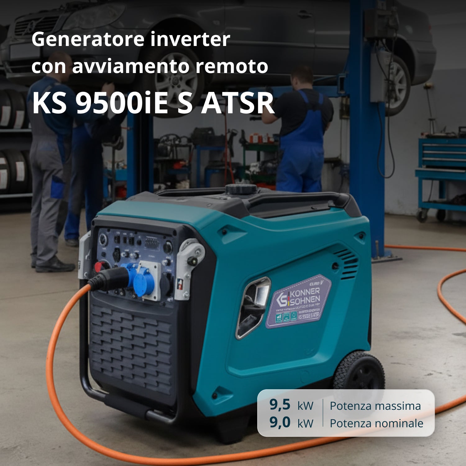 Generatore Inverter KS 9500iE S ATSR