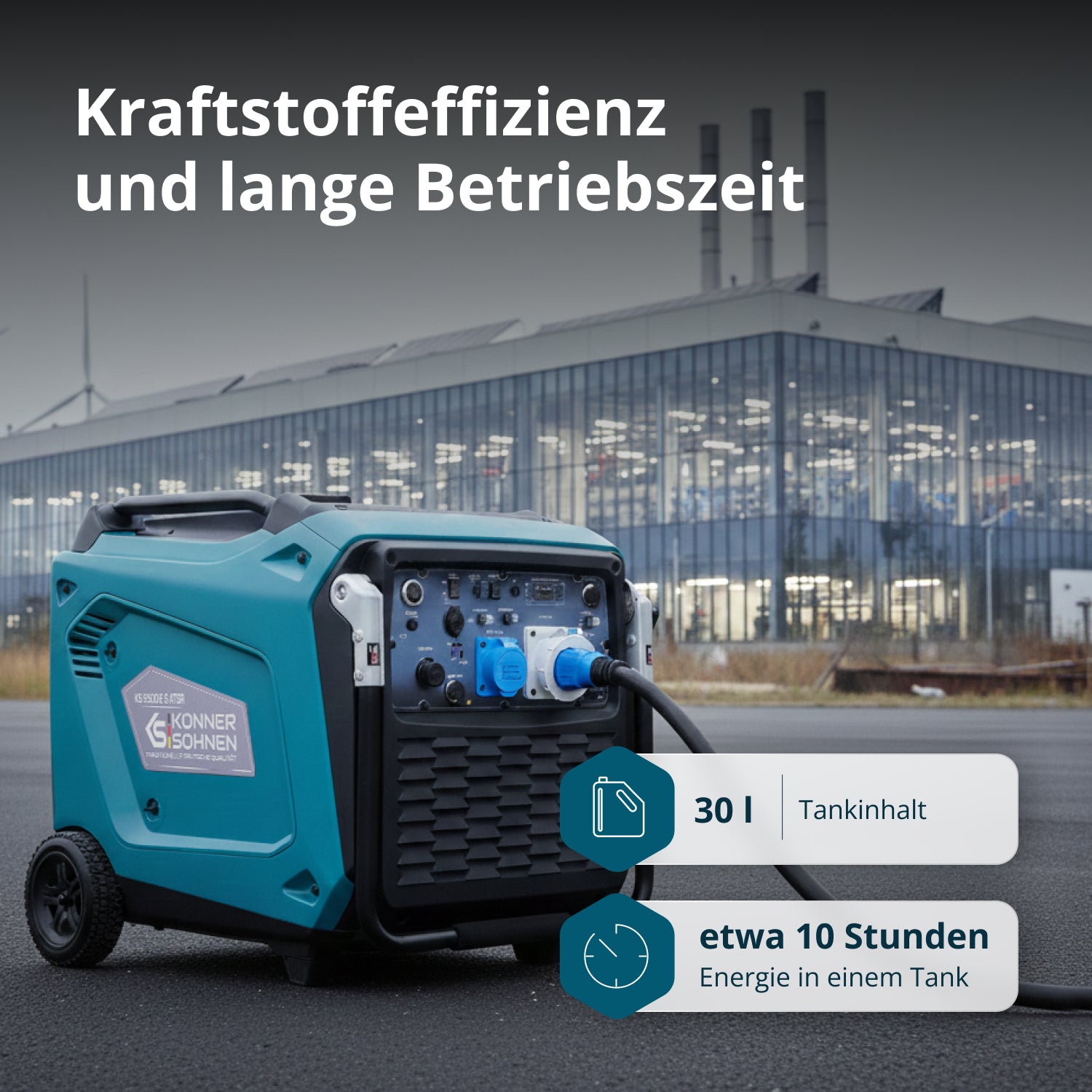 Invertergenerator KS 9500iE S ATSR