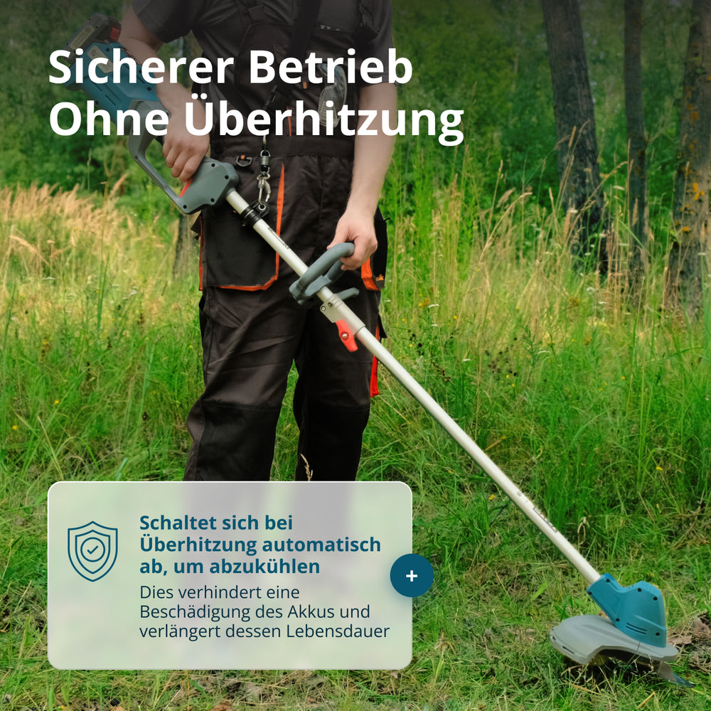 Promotionsset zur Rasenpflege KS 33LM-BCT20V-SET