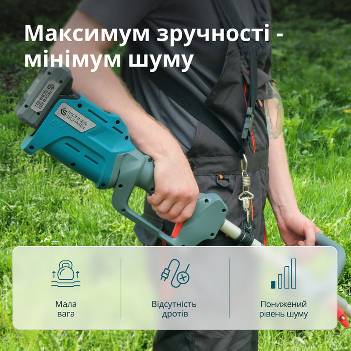 Акційний набір для догляду за газоном KS 33LM-BCT20V-SET