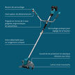 Taille-bordures de jardin sur batterie KS BCT-40V thumbnail