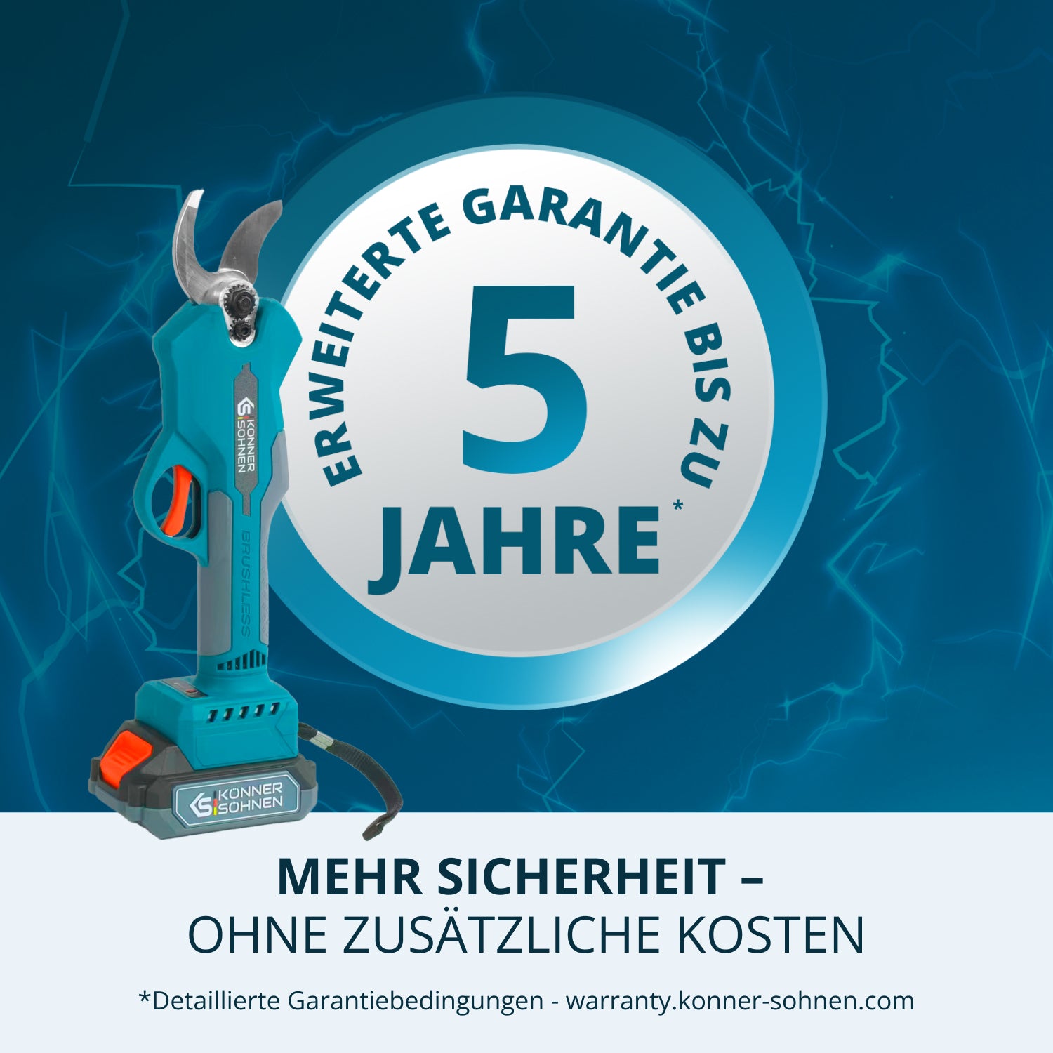 Akku-Gartenschere KS CPS20V-32 Case