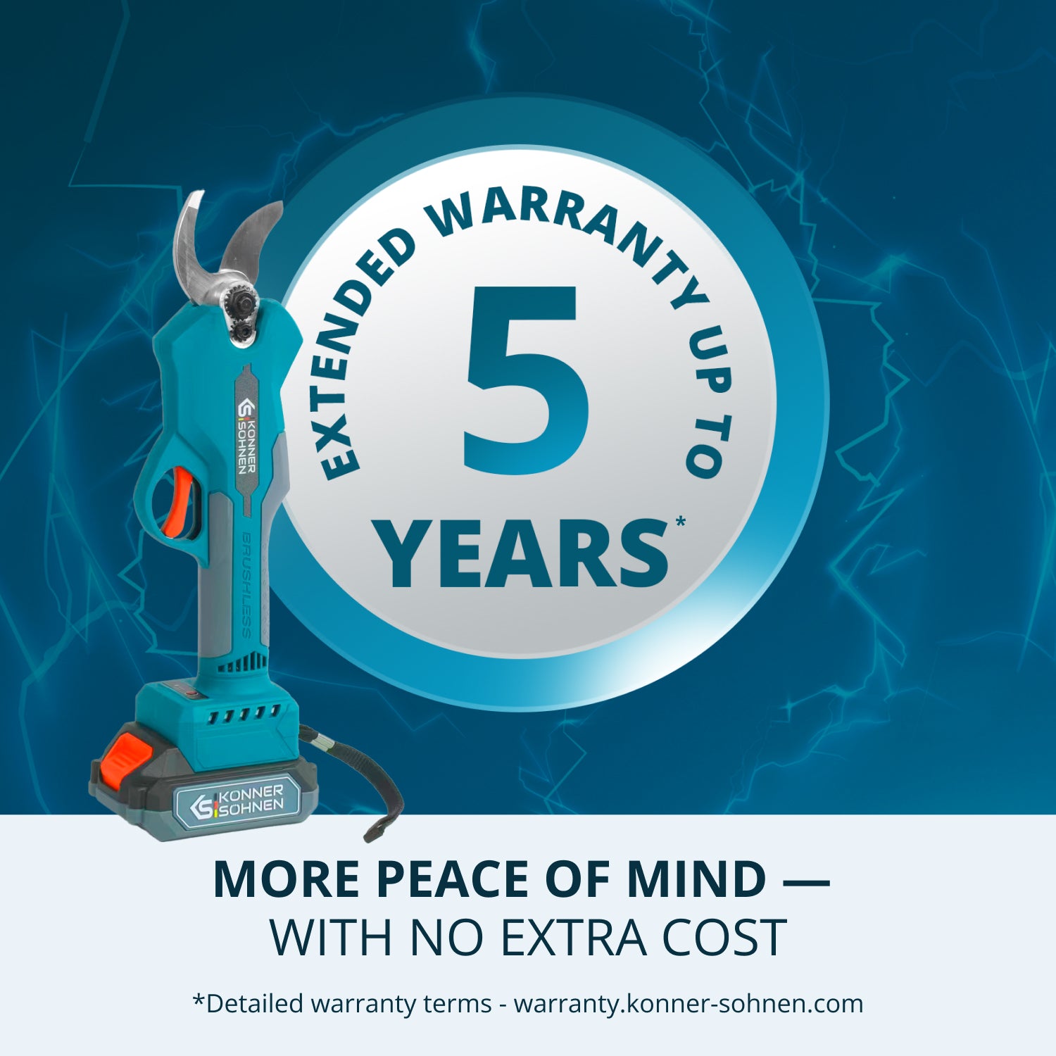 Акумулаторна ножица за подрязване KS CPS20V-32 с калъф