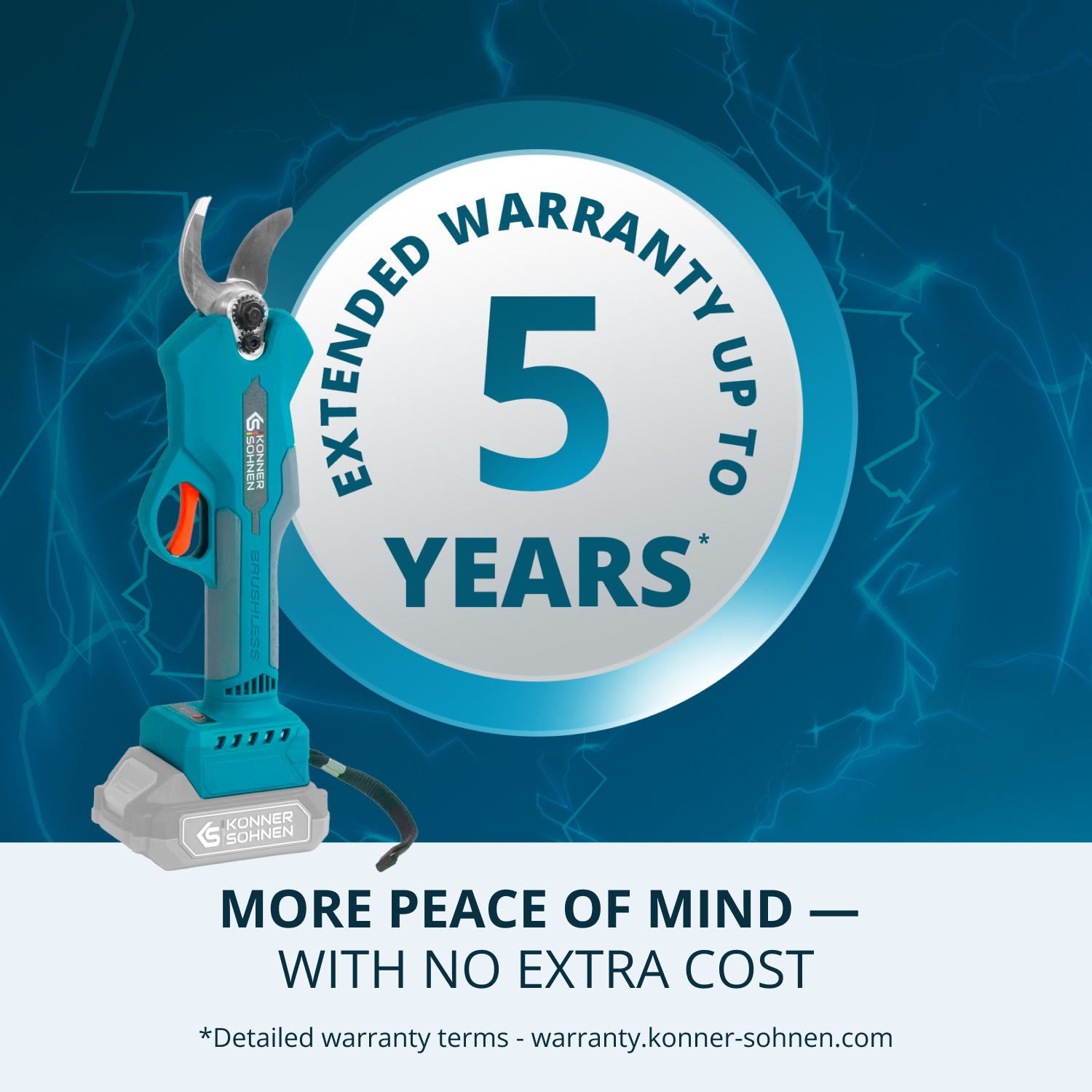 Akumulátorové elektrické prořezávací nůžky KS CPS20V-32