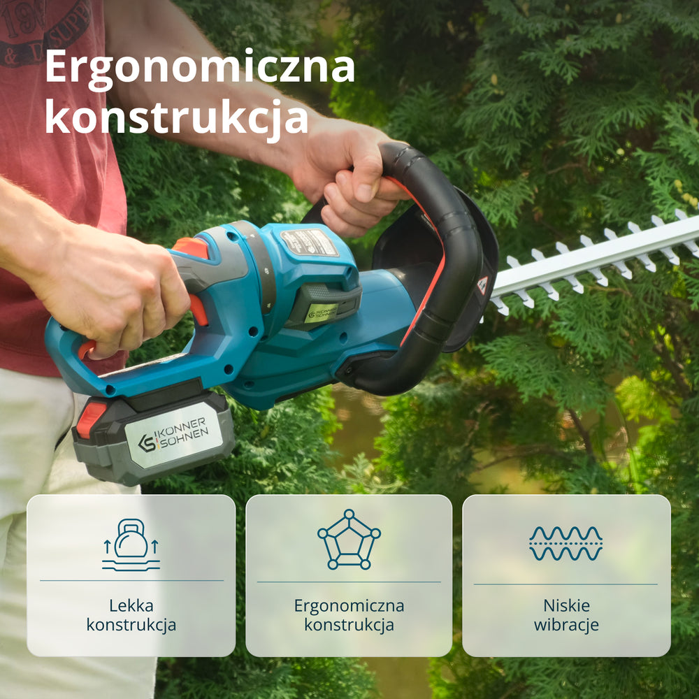 Zestaw promocyjny do przycinania żywopłotów KS LBV-HT-SET