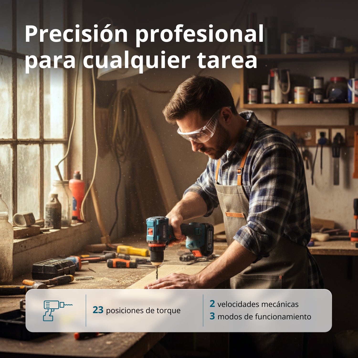 Conjunto Maestro Inalámbrico KS ID20V-60 KIT 74 