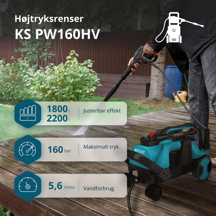 Високонапорна миячка KS PW160HV
