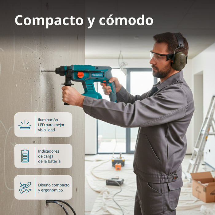 Conjunto  Maestro Inalámbrico 3 en 1 KS RHAGD 20V SET 3 PLUS
