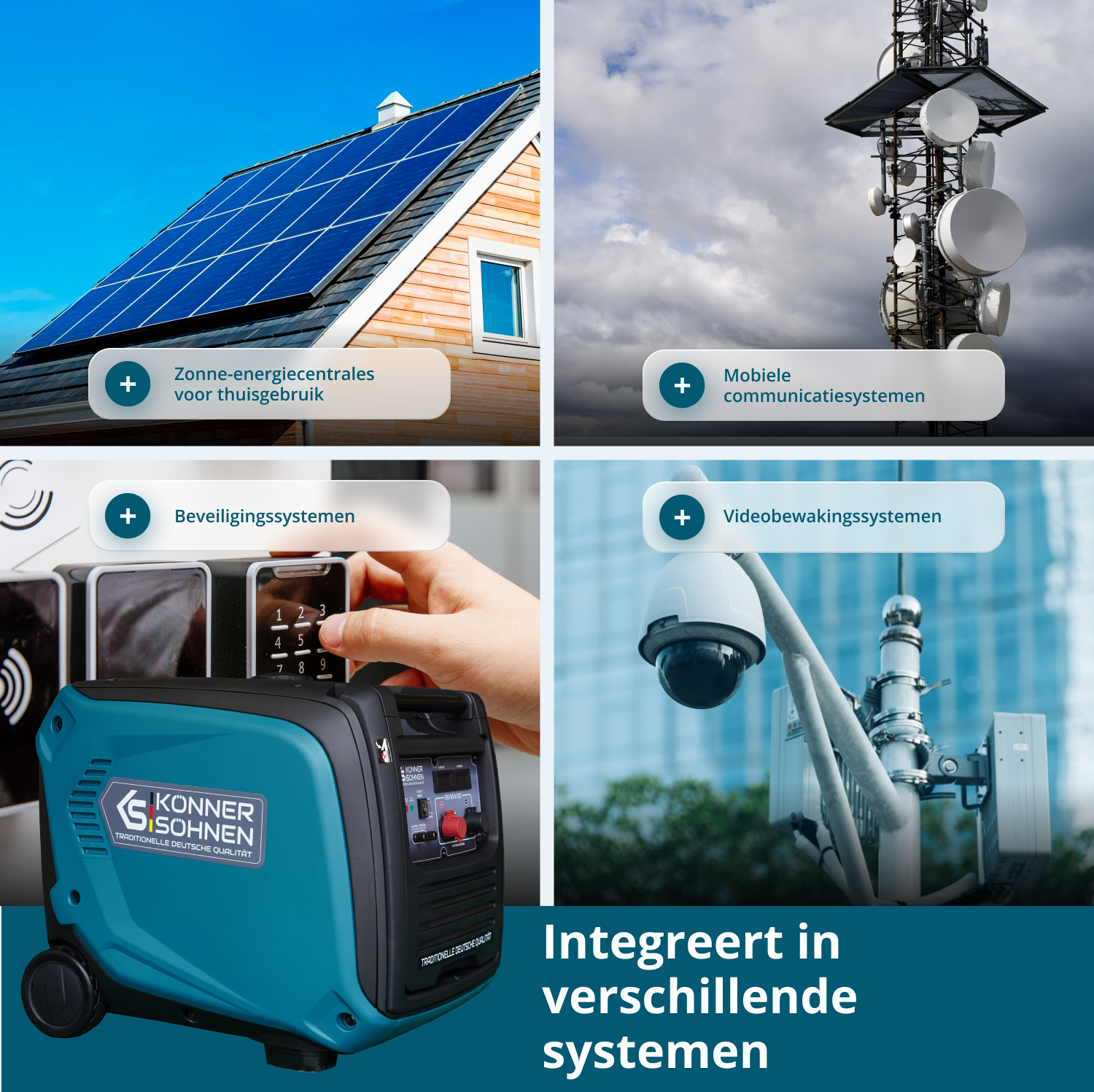 KS 48VS-DC Gelijkstroomgenerator, versie 50–55V