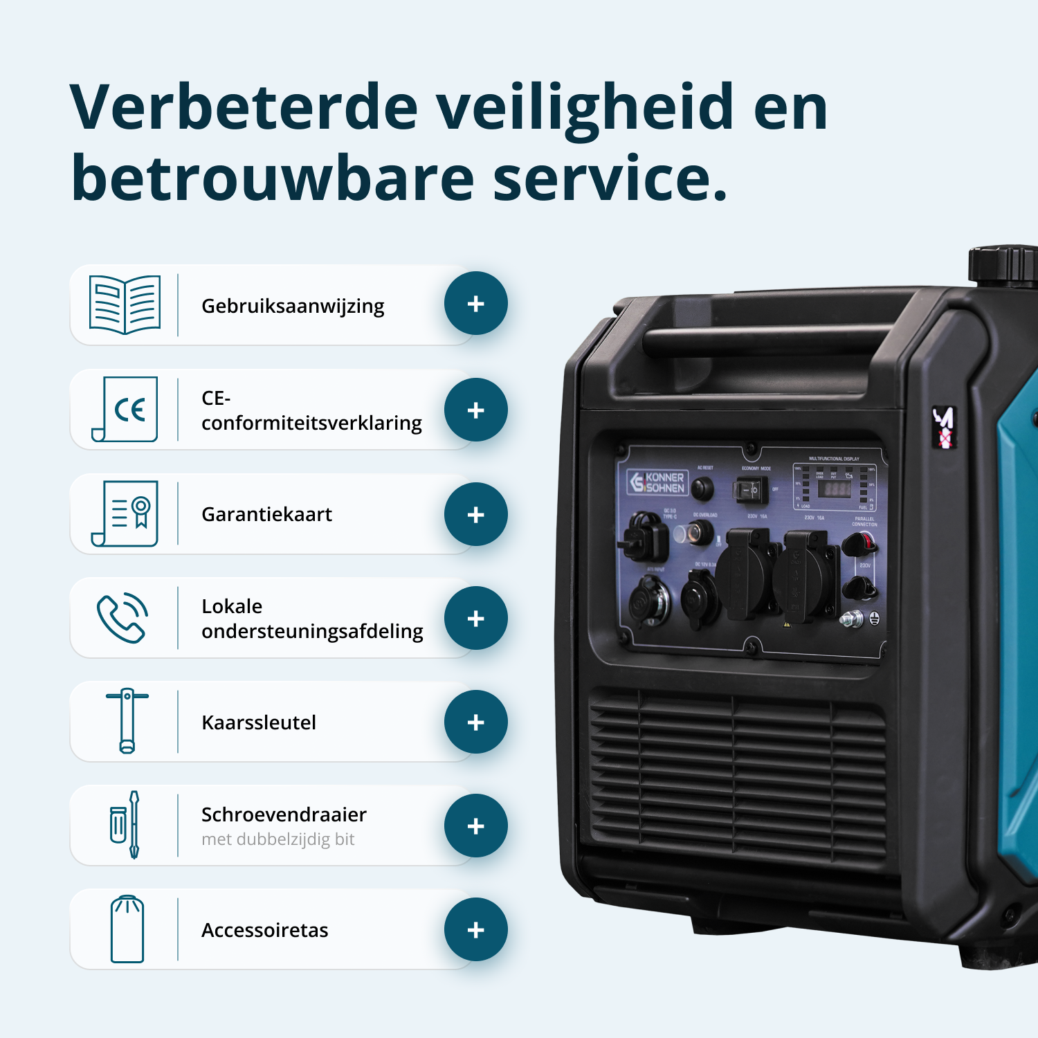 Invertergenerator KS 4000iE S
