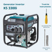 Generator cu inverter KS 3300i (Recondiționat – Stare Excelentă) thumbnail