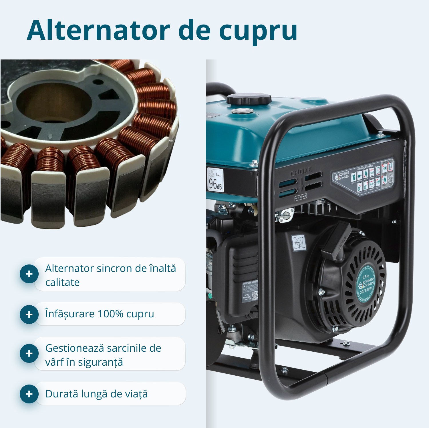 Generator cu inverter KS 3300i (Recondiționat – Stare Excelentă)