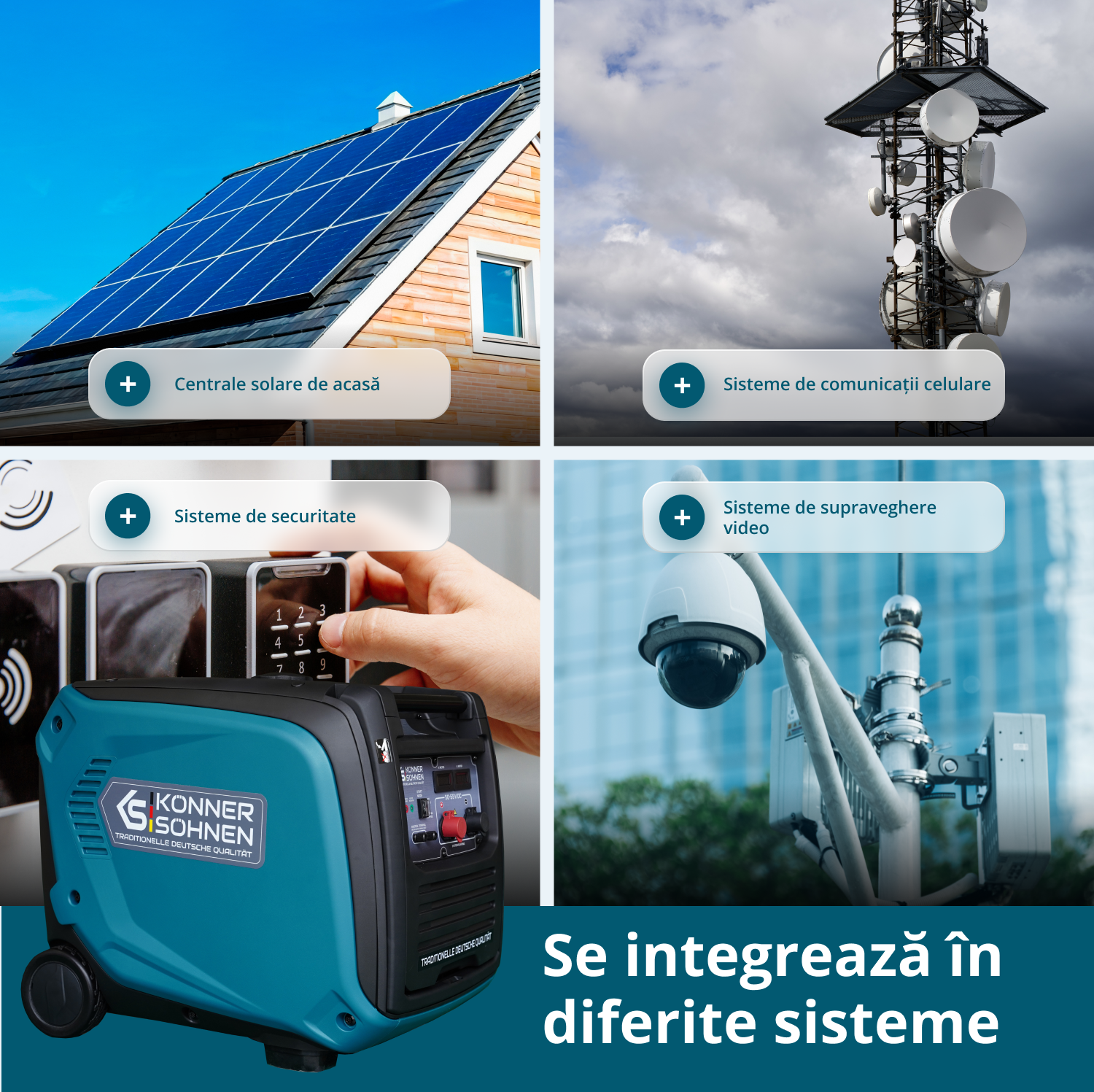 Generator de curent continuu KS 48VS-DC, versiunea 50–55V