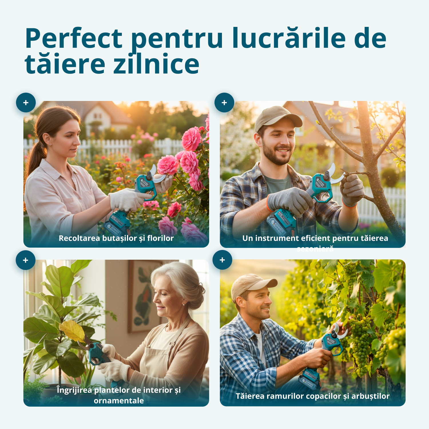 Foarfecă de grădină cu acumulator  KS CPS20V-40