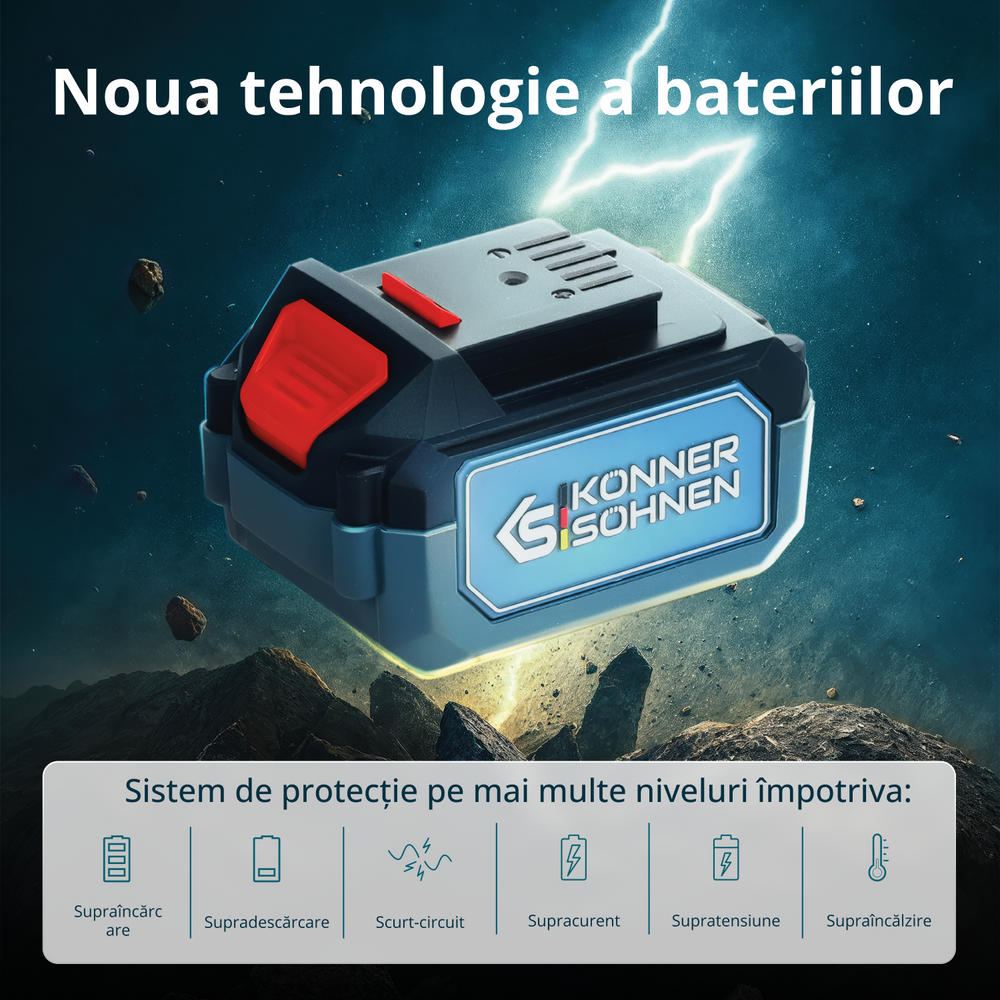 Foarfecă de tăiat cu acumulator KS CPS20V-40 Case