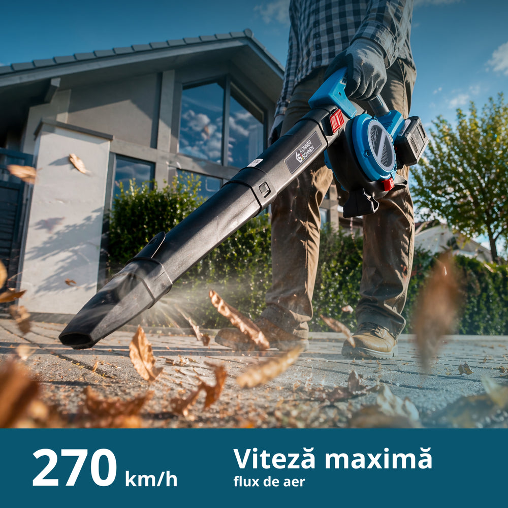Suflantă de frunze cu acumulator KS LBV-40V