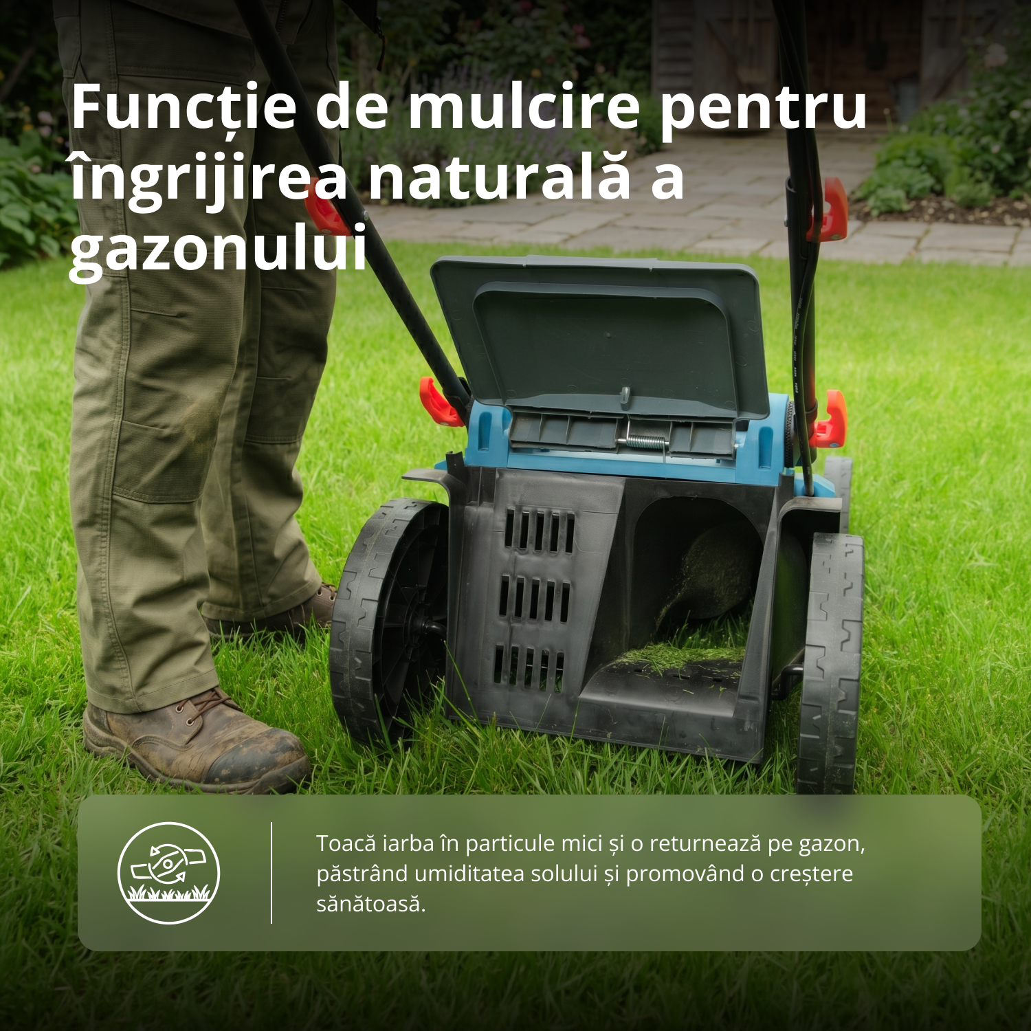 Pachet promoțional pentru îngrijirea gazonului KS 43LM-BCT40V-SET