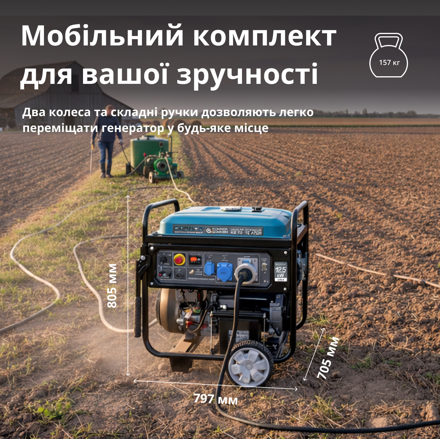 Бензиновий генератор «Könner & Söhnen» KS 15-1E ATSR