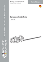 Cortasetos Inalámbrico KS HT-20V