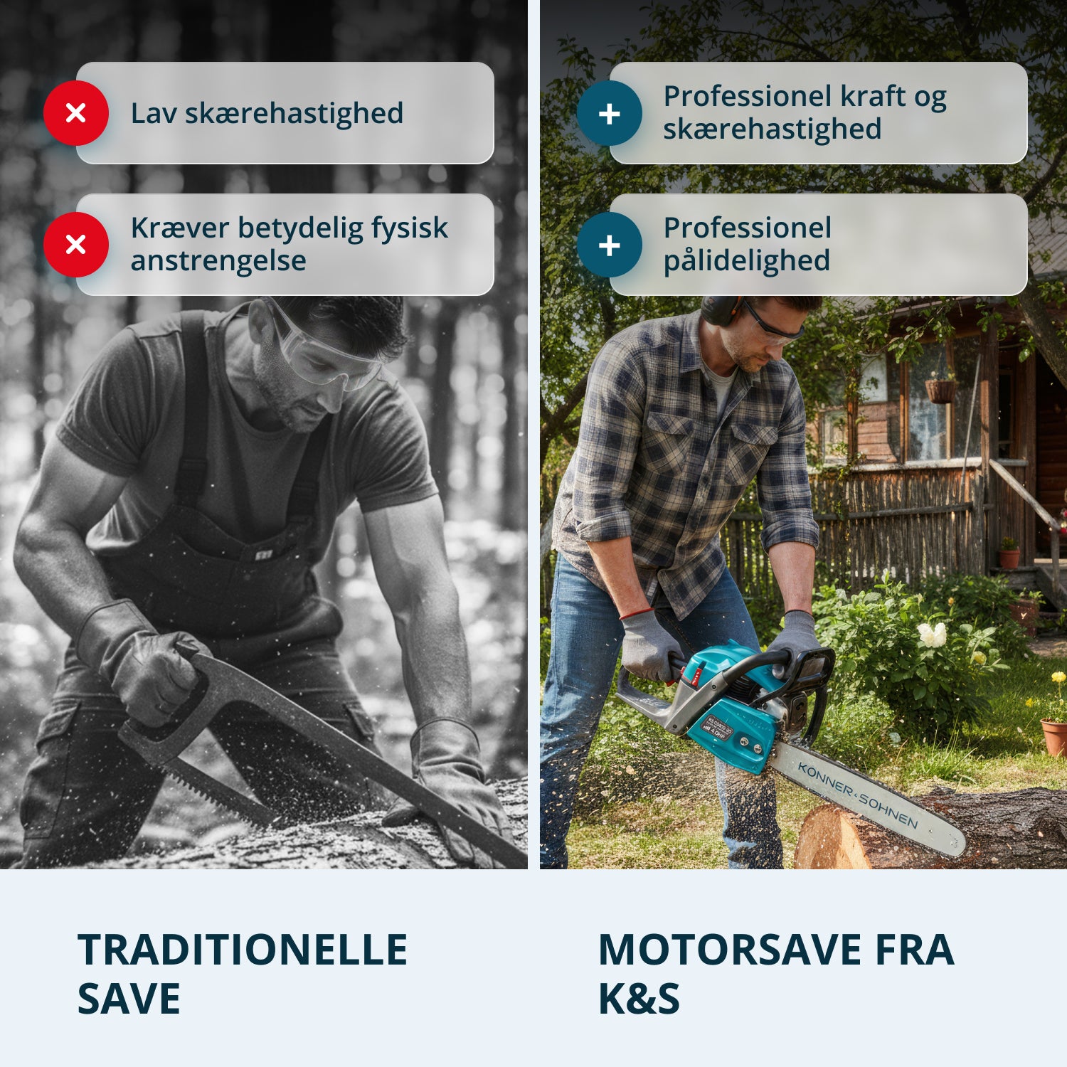 Benzínová motorová pila KS CS40G-20