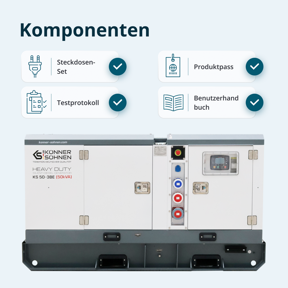 Diesel-Drehstromgenerator KS 50-3BE