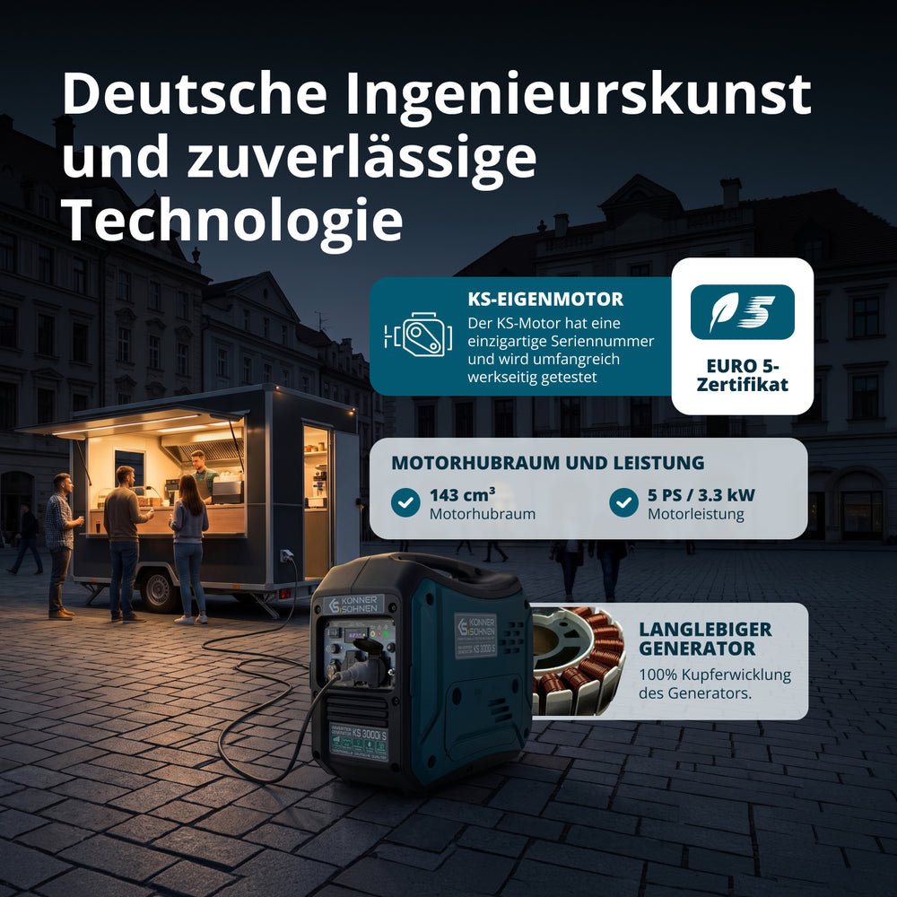 Invertergenerator KS 3000i S