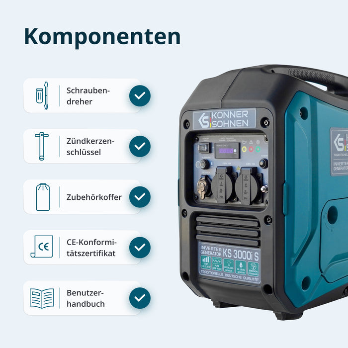 Invertergenerator KS 3000i S