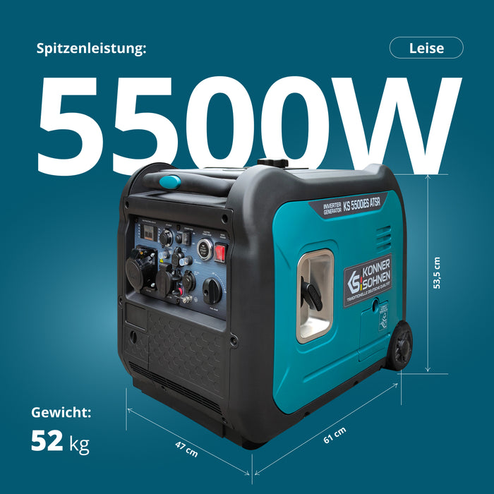 Inverter-Generator KS 5500iE S ATSR
