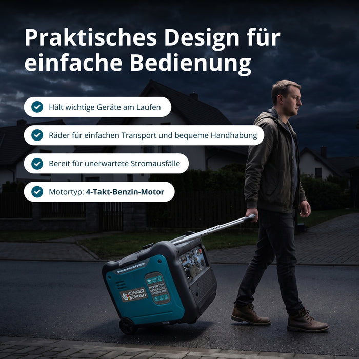 Inverter-Generator KS 5500iE S ATSR