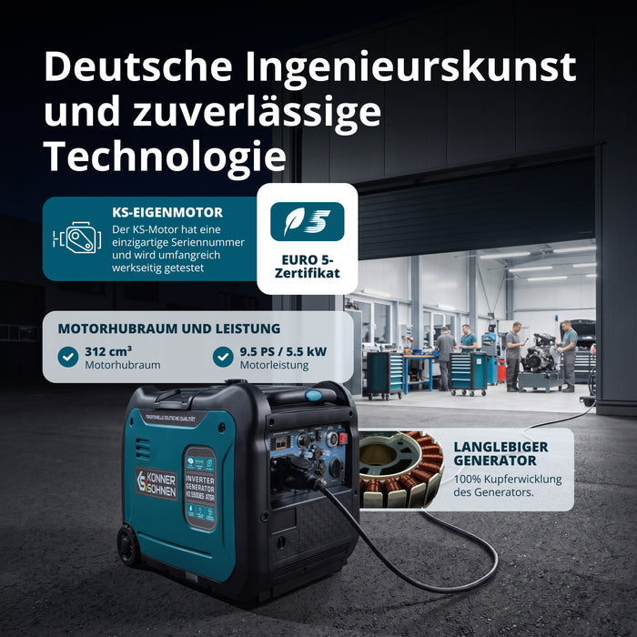 Inverter-Generator KS 5500iE S ATSR