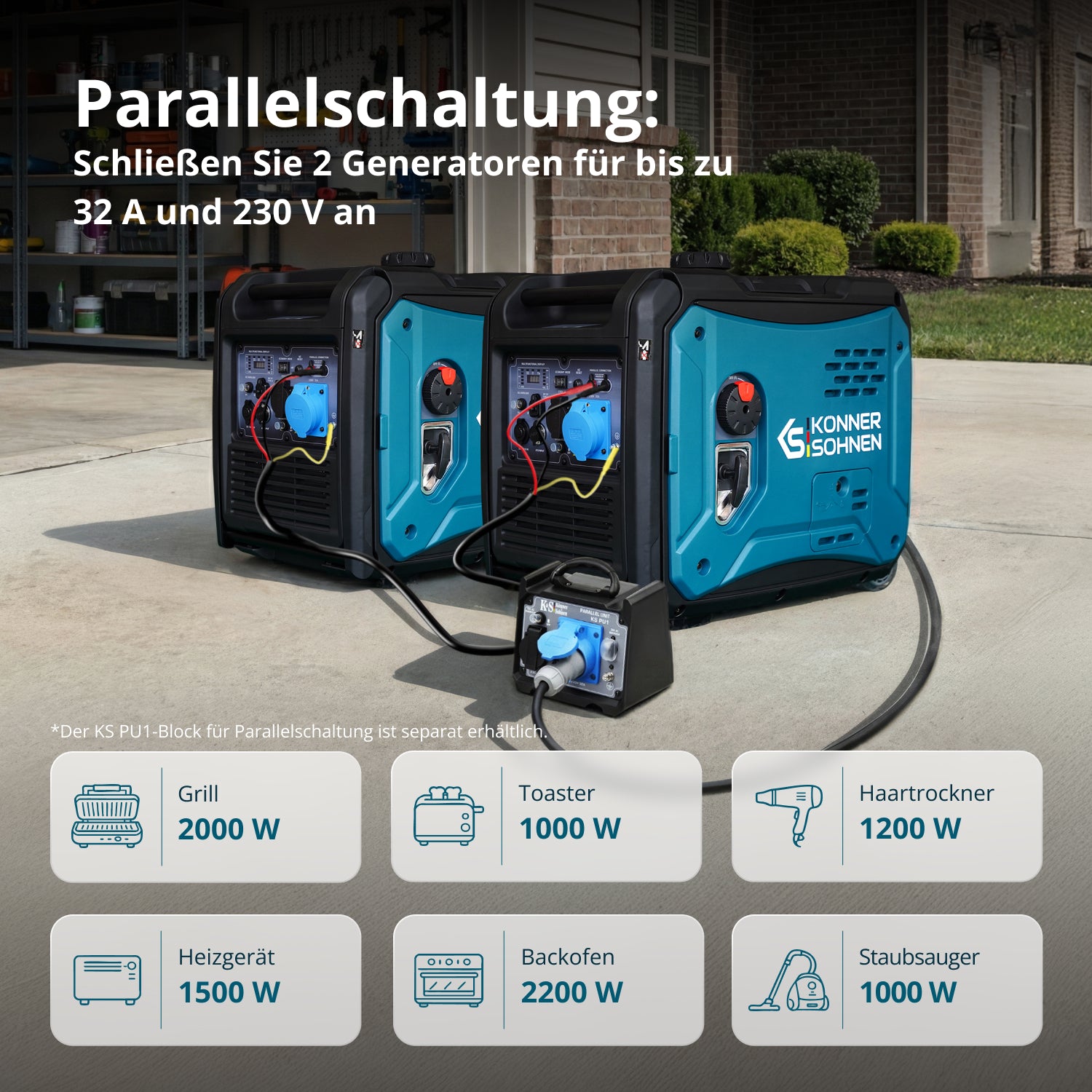 Inverter-Generator KS 6000iE S