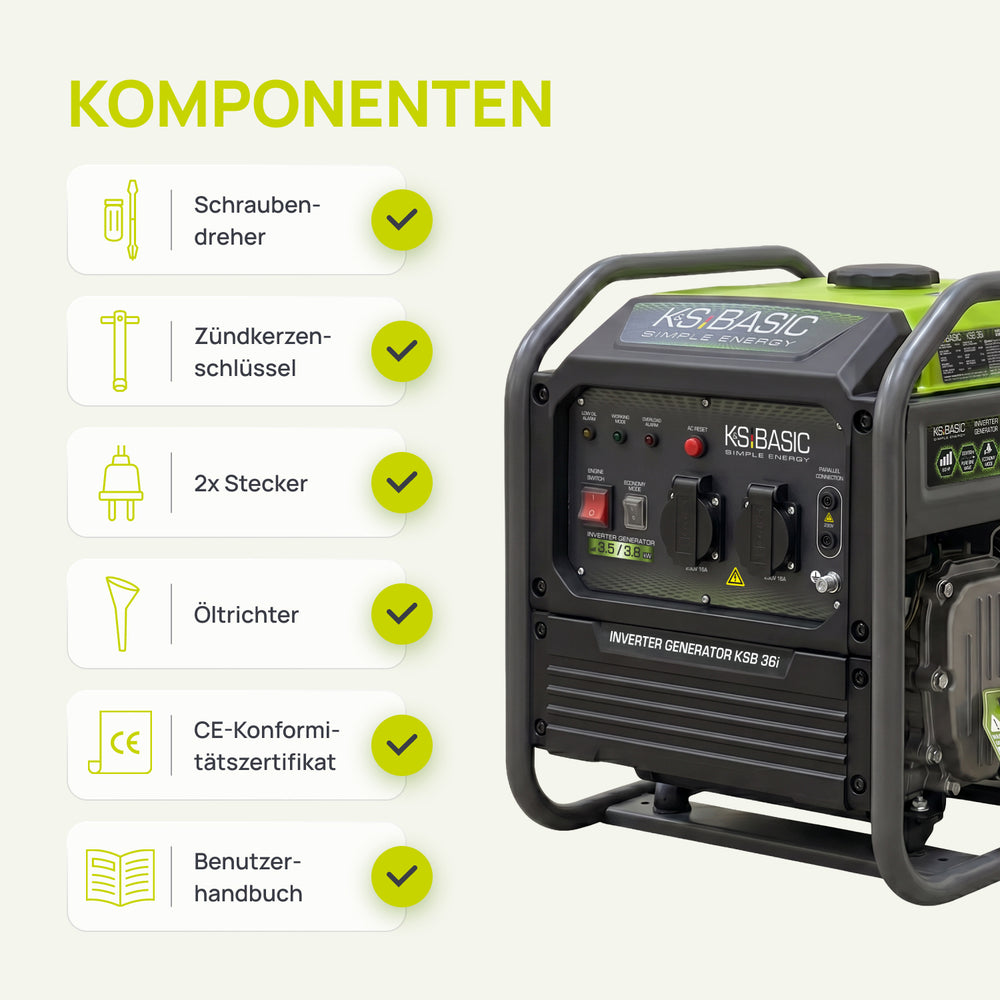 Inverter-Generator KSB 36i