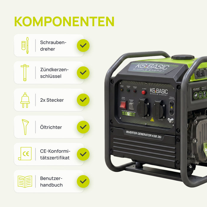 Inverter-Generator KSB 36i