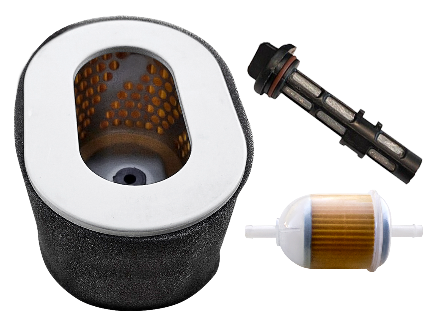 Sæt af filtre til dieselgeneratorer: Oliefilter, Luftfilter, Benzinfilter