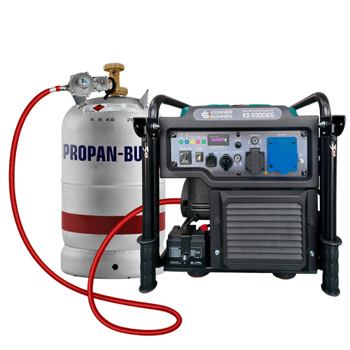 Gerador Inversor a Duplo Combustível KS 6500iEG