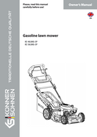 Cortador de relva a gasolina KS 46LMG-SP, KS 56LMG-SP