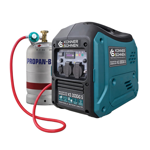 Groupe électrogène Inverter Bi-Carburant KS 3000iG S
