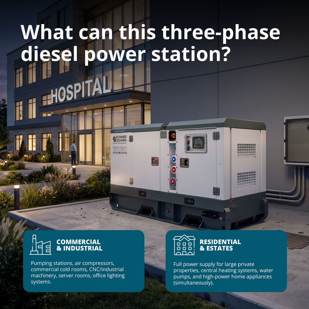 Trofazna dizel elektrana KS 50-3BE