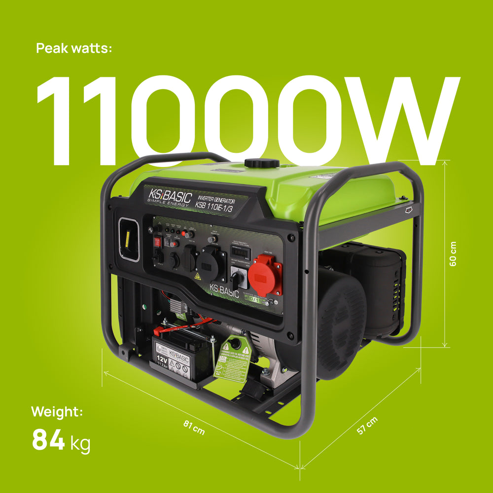 Invertorový generátor KSB 110iE-1/3