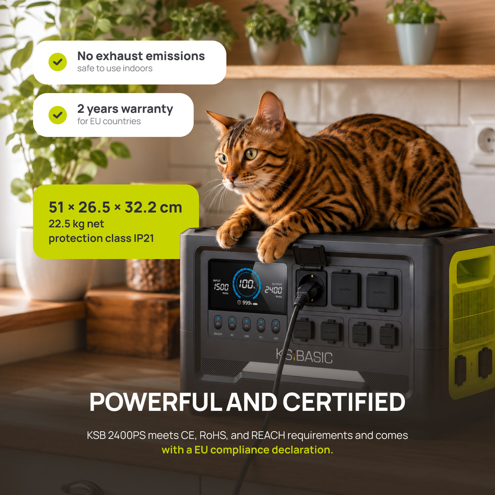 Přenosná elektrárna KSB 2400PS