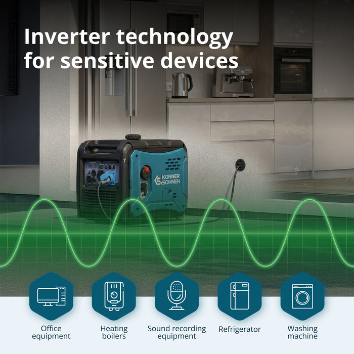 Gerador inversor KS 6000iE S
