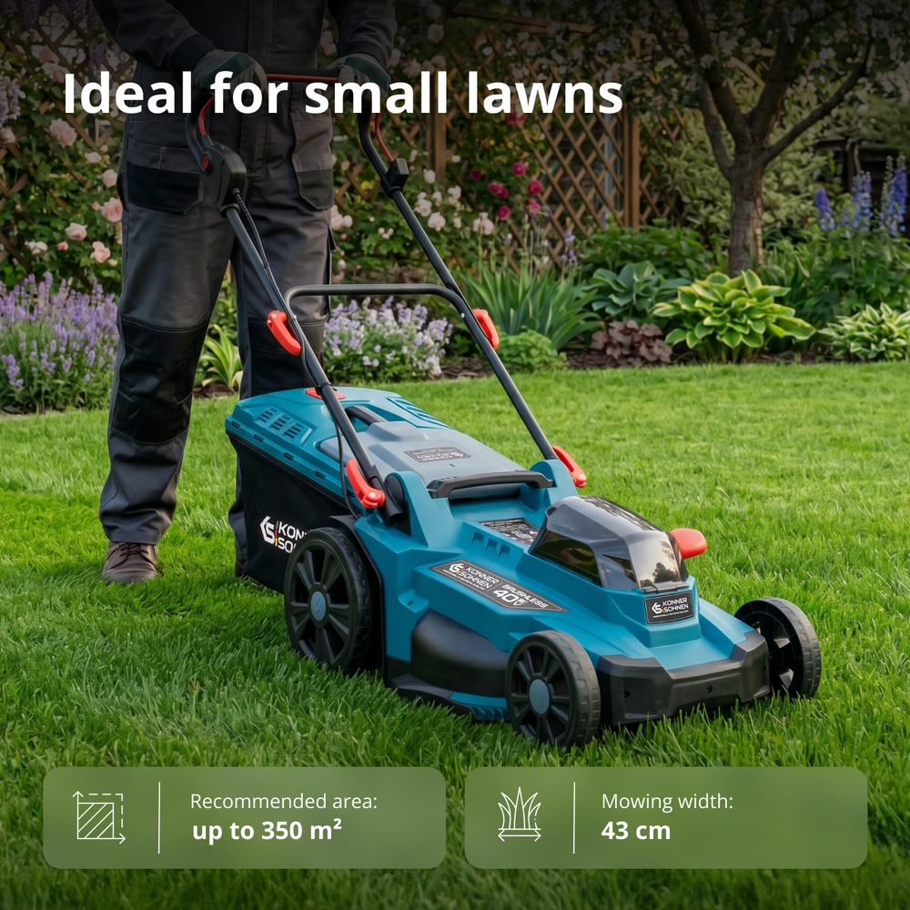 Kampagne Græsplæneplejesæt KS 43LM-BCT40V-SET