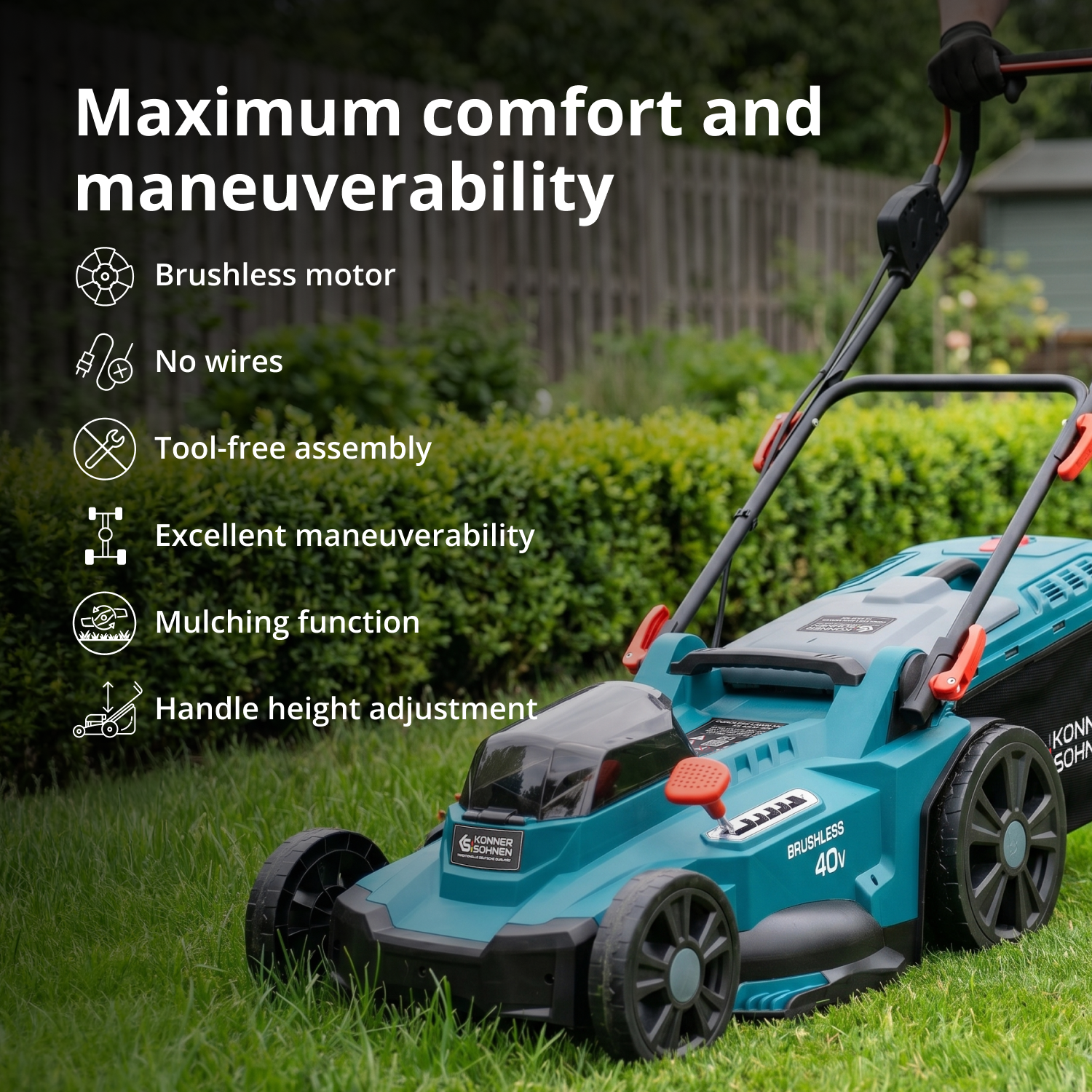 Propagační sada na péči o trávník KS 43LM-BCT40V-SET