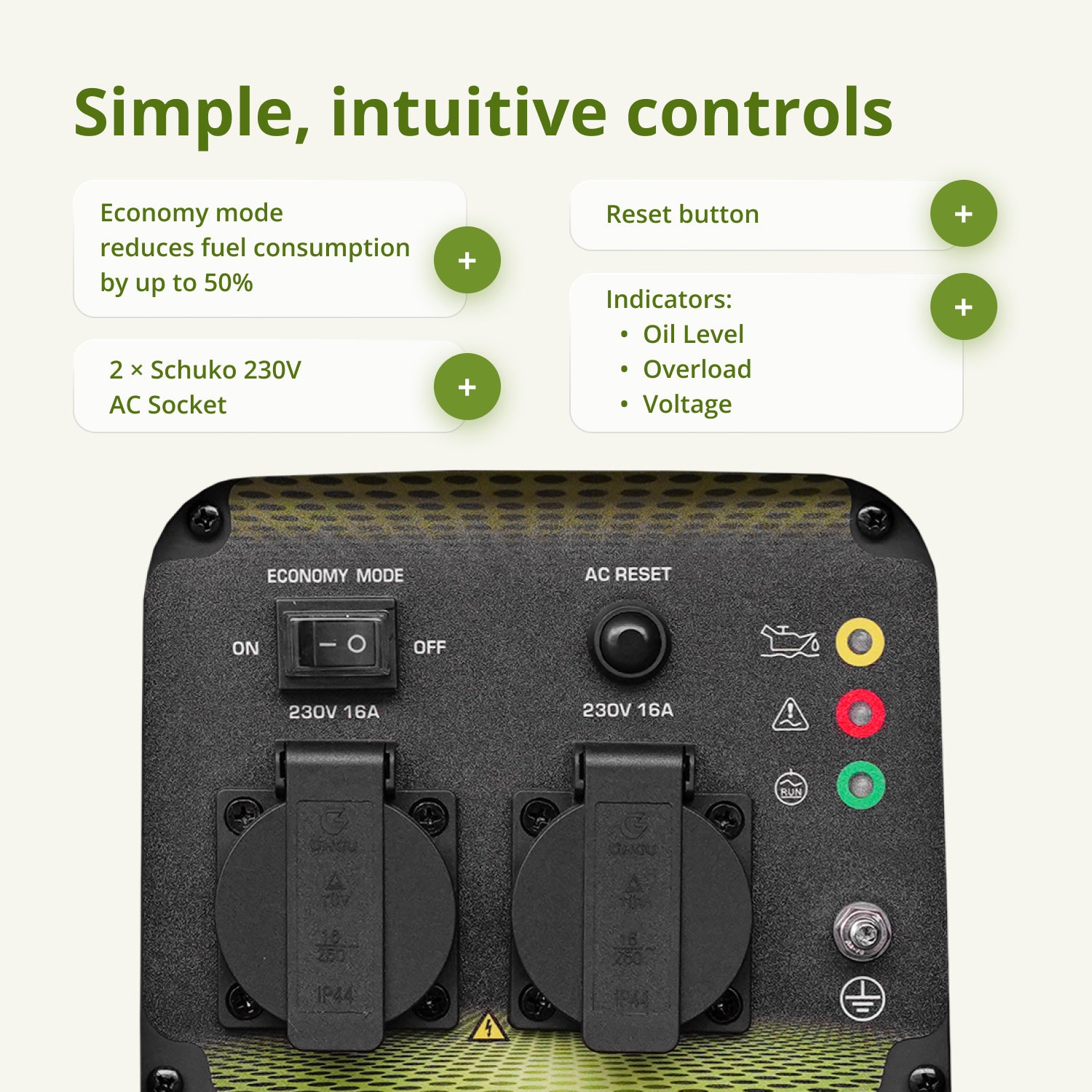 Invertorový generátor KSB 33i S